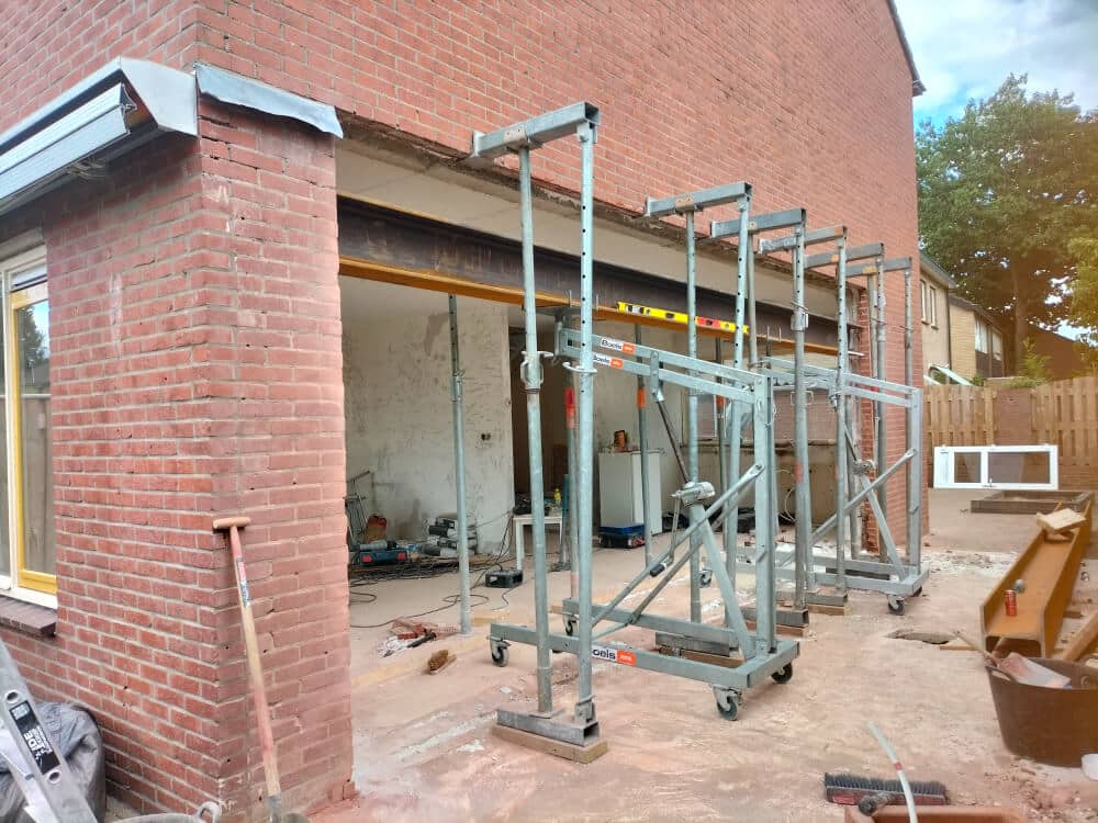 draagmuur verwijderen