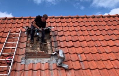 schoorsteen verwijderen