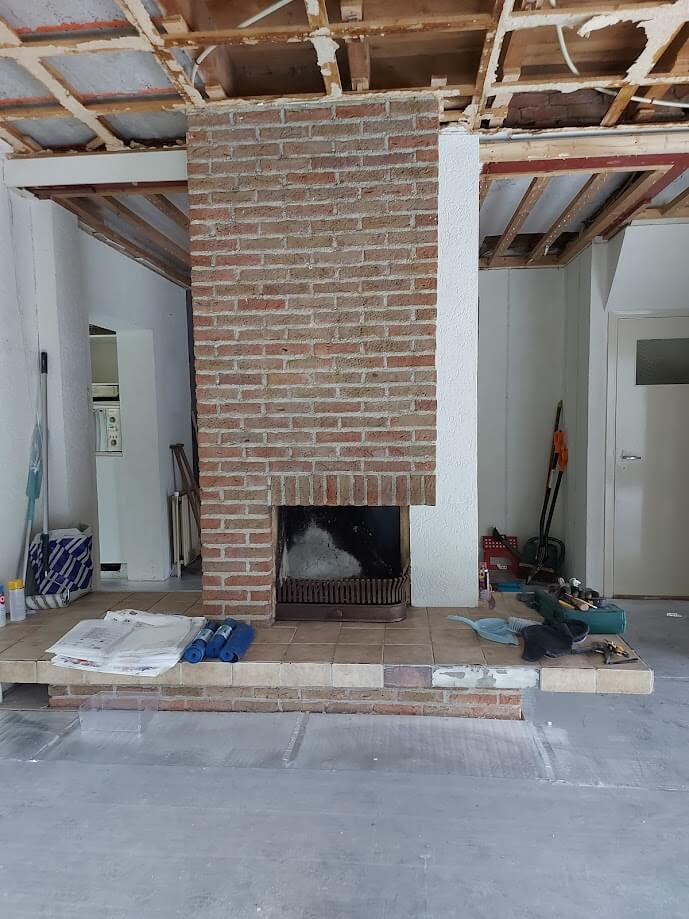 tussenmuur verwijderen