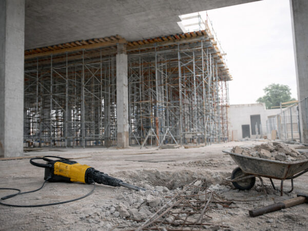 Betonvloer verwijderen