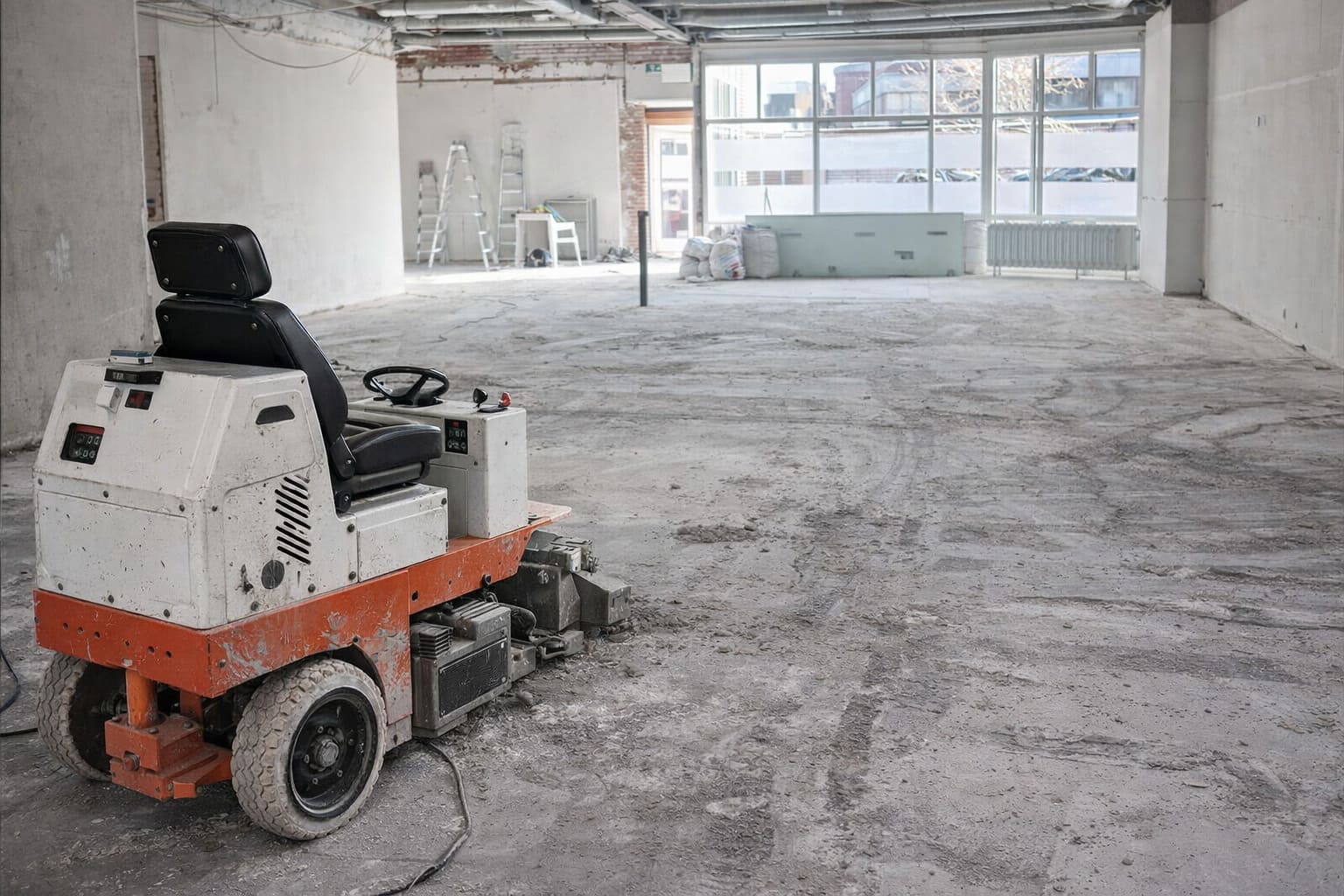 Gietvloer verwijderen